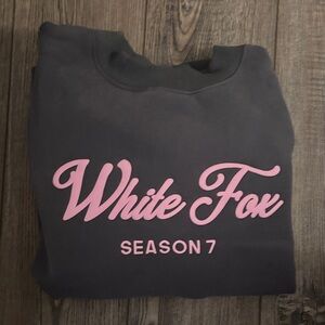 White Fox Season 7 Black Sweatshirt